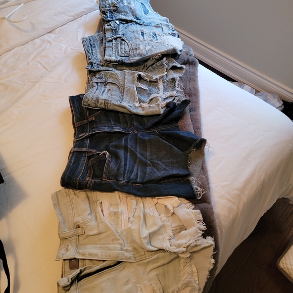 Bundle of American Eagle jean shorts - Picture 2 of 10